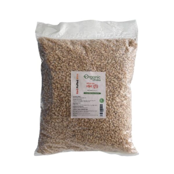 Red Puffed Rice (ফাইবারযুক্ত মুড়ি)